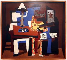 Picasso's Three Musicians