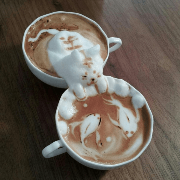 The Unbelievable 3D Latte Art