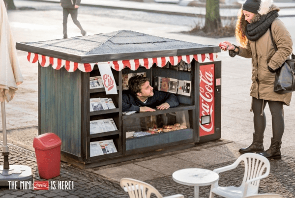 The Coca-Cola Mini Kiosk