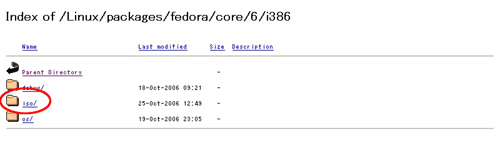 iso/ をクリック