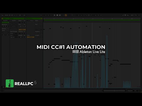 Creating Vibrato and Bend via MIDI CC#1 Automation