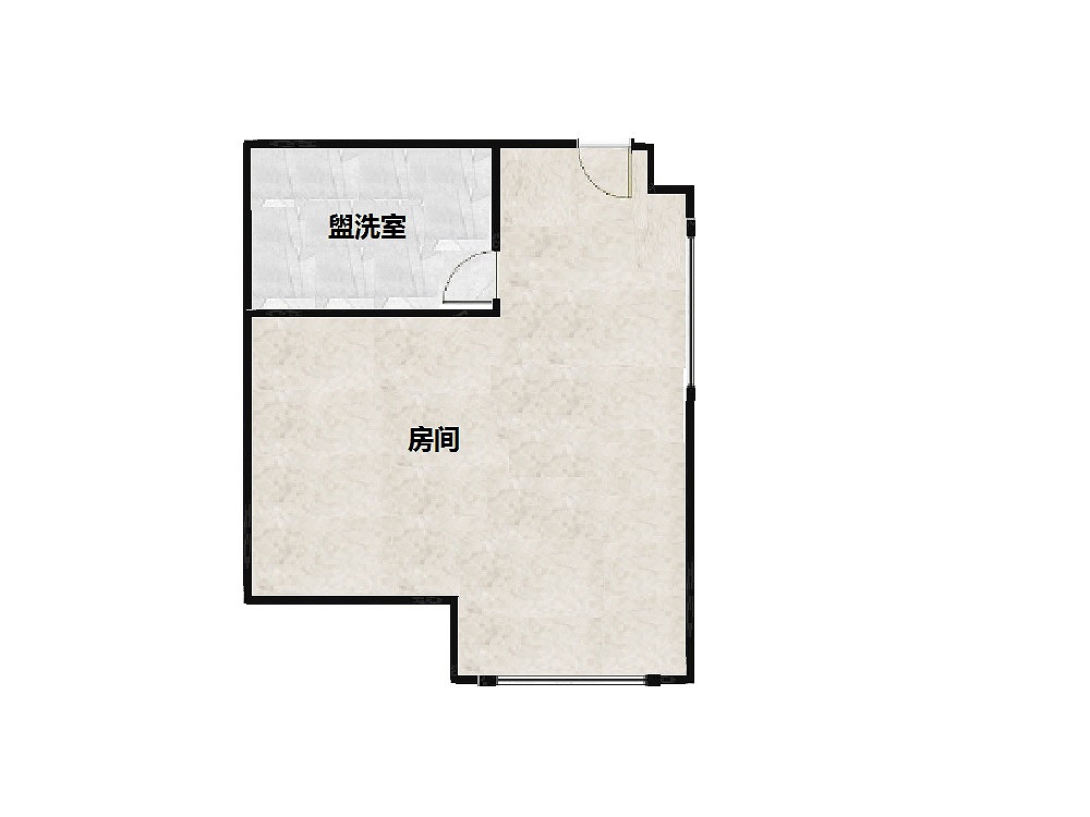 加州水郡Q酷·1室1厅1卫·26.16m² 