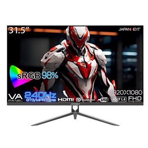 ジャパンネクスト JAPANNEXT JAPANNEXT JN-V315G240FHDR 液晶モニター 31.5インチ