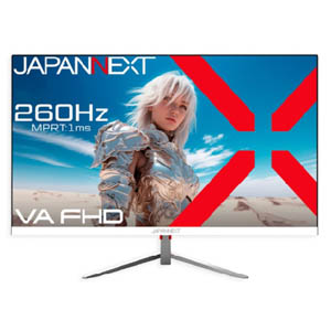 ジャパンネクスト JAPANNEXT JAPANNEXT JN-V245FHDR260-W ゲーミングモニター 24.5インチ