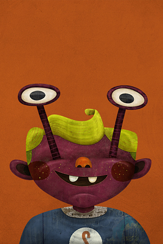 Chubby Weird Eyes by Jacob Souva