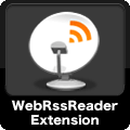 WebRssReader Extension