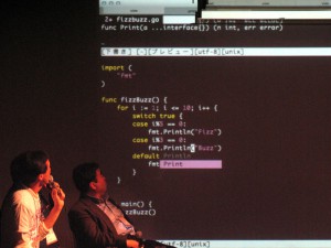 Go言語ライブデモ