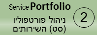 תהליך ניהול תיק השירותים – Service Portfolio management