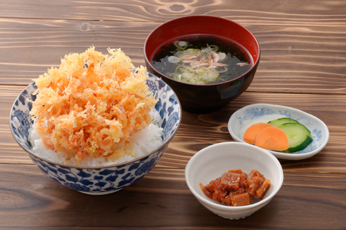 桜えびかき揚げ丼