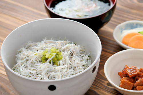 釜あげしらす丼