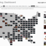 米国で人気のYouTube動画を地図上で視覚化する「YouTube Trends Map」