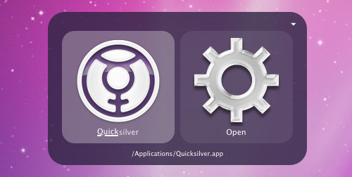 Oh boy oh boy oh boy oh boy…
minimalmac:
“ mnmal:
“ Quicksilver’s been updated!
Quicksilver is one of those applications that simply genius and once you’ve used it you can’t understand how you survived all these years without it.
Get it here.
”
‘Nuff...