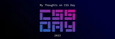 The CSS Day logo, in a blue, purple and pink gradient.