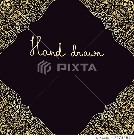 Vector Hand Drawn Frame 7478469