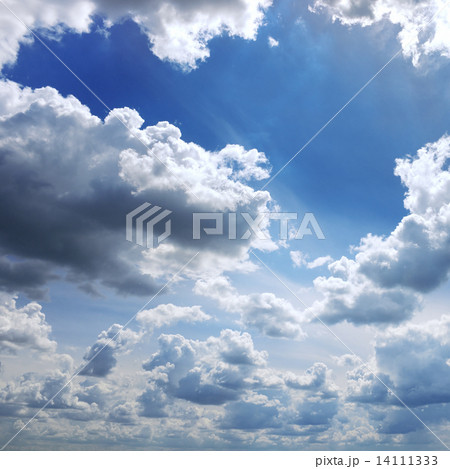 beautiful clouds in blue sky 14111333