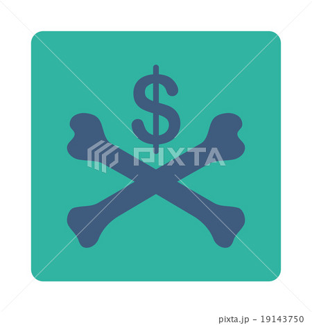 Bankruptcy Icon from Commerce Buttons OverColor Set 19143750