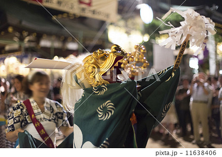 天神祭の獅子舞 11638406