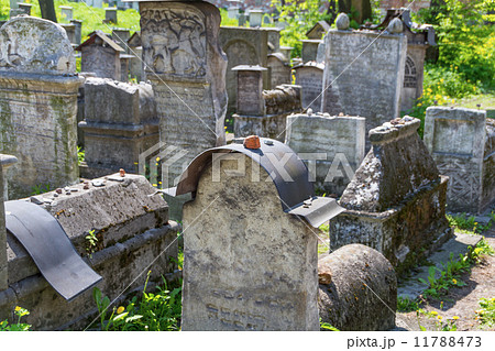 The Remuh Cemetery in Krakow, Poland, is a Jewish cemetery estab 11788473