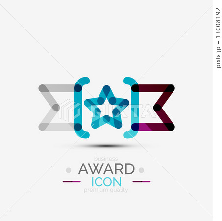 Award icon, logo. 13008192