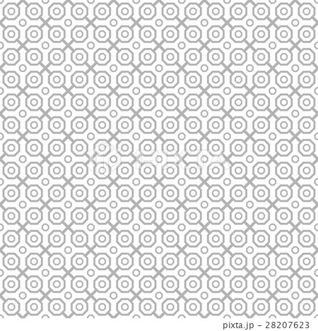 Seamless Abstract Vector Pattern With Octagons 28207623