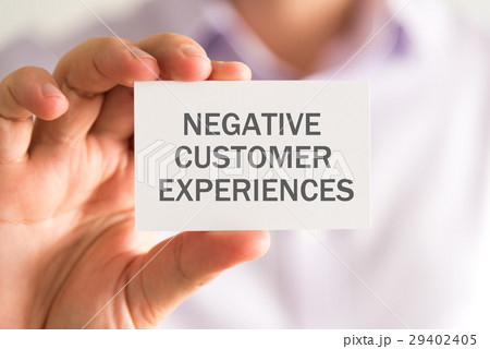 NEGATIVE CUSTOMER EXPERIENCES message 29402405