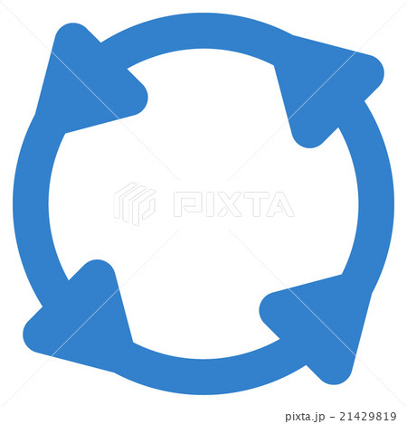 Rotate Flat Icon 21429819