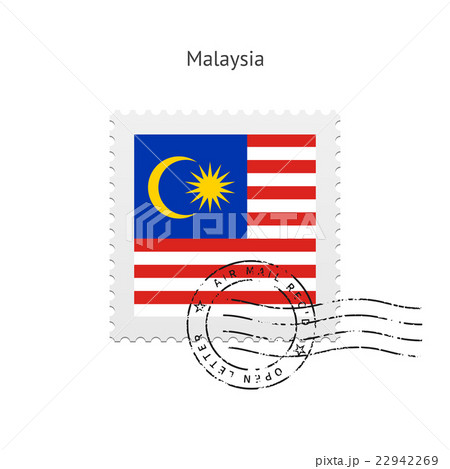 Malaysia Flag Postage Stamp. 22942269