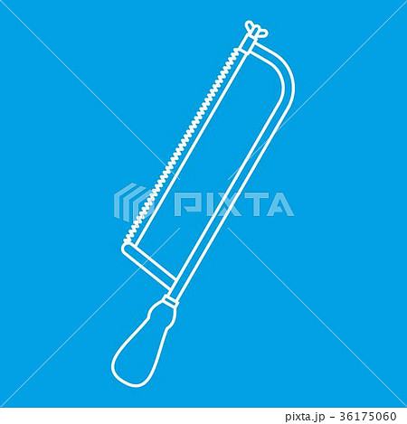 Surgical saw icon, outline style 36175060