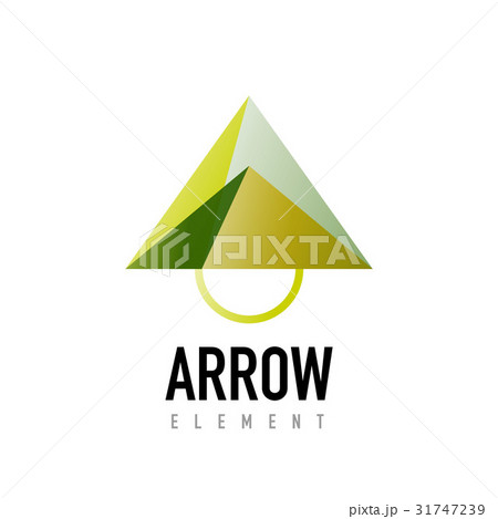 Vector arrow geometric design logo 31747239