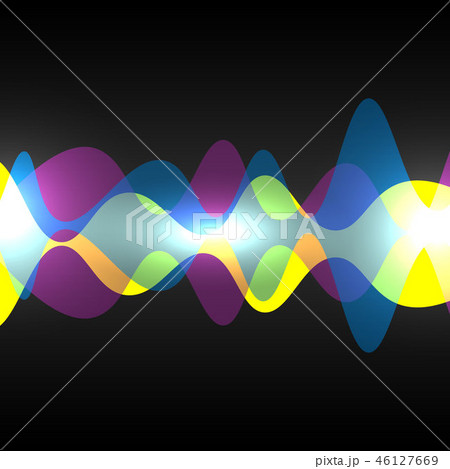 Abstract speaking sound wave 46127669