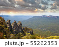 Tree Sisters Blue Mountains Australia sunset 55262353