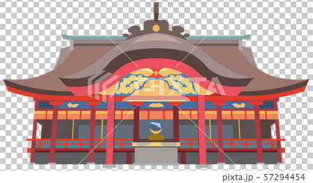 Dazaifu Tenmangu Shrine image sightseeing spot illustration icon 57294454