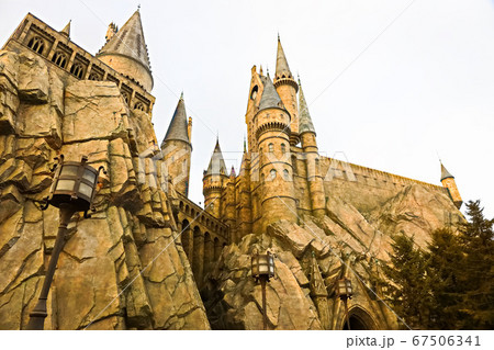 Hogwarts castle at Universal Studio Japan 67506341