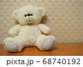 Toy teddy bear cute soft animal. Soft childhood 68740192