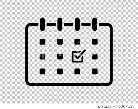 Calendar / Schedule Vector Icon (Appointment / Reservation / Event / Scheduled Date) 76307155