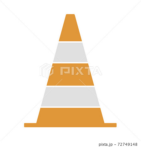 Icon Of Traffic Cone 72749148