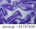 Abstract fluid art background dark purple and white colors. Liquid marble. Acrylic painting with violet gradient. 85787646