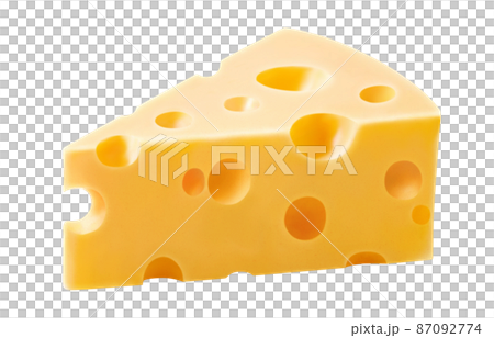 Emmental cheese cheese illustration real 87092774