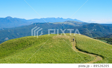 信州ビーナスライン・三峰山トレッキング （八ヶ岳方面の眺め） 89526205