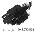 Black Brush Stroke isolated on white background. 94375454