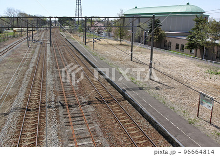 奈井江駅　JR奈井江駅　ないえ　A18　函館本線　Hakodate Line 96664814