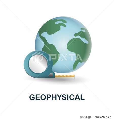 Geophysical icon. 3d illustration from engineering collection. Creative Geophysical 3d icon for web design, templates, infographics and more 98326737