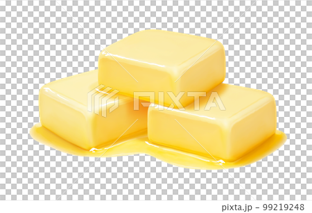 Butter illustration real 99219248