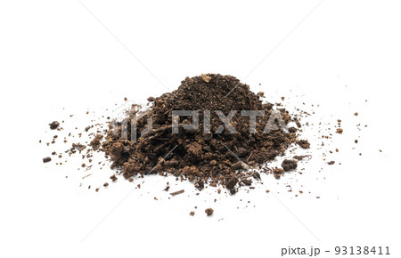 Peat Soil Isolated 93138411