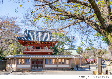 川越大師　喜多院　鐘楼門 93583915