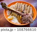 Rice with Braised duck leg. 108766610