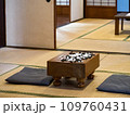 Interior of traditional tea house in Japan 109760431