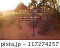 Directional Signage to Double O Arch in Utah 117274257