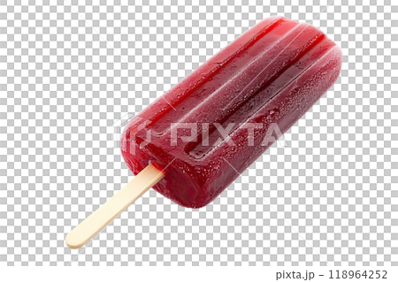 AI-generated item. Fruit ice cream isolated on a transparent background. 118964252