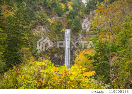 平湯大滝の秋（奥飛騨温泉郷・平湯温泉） 119600158